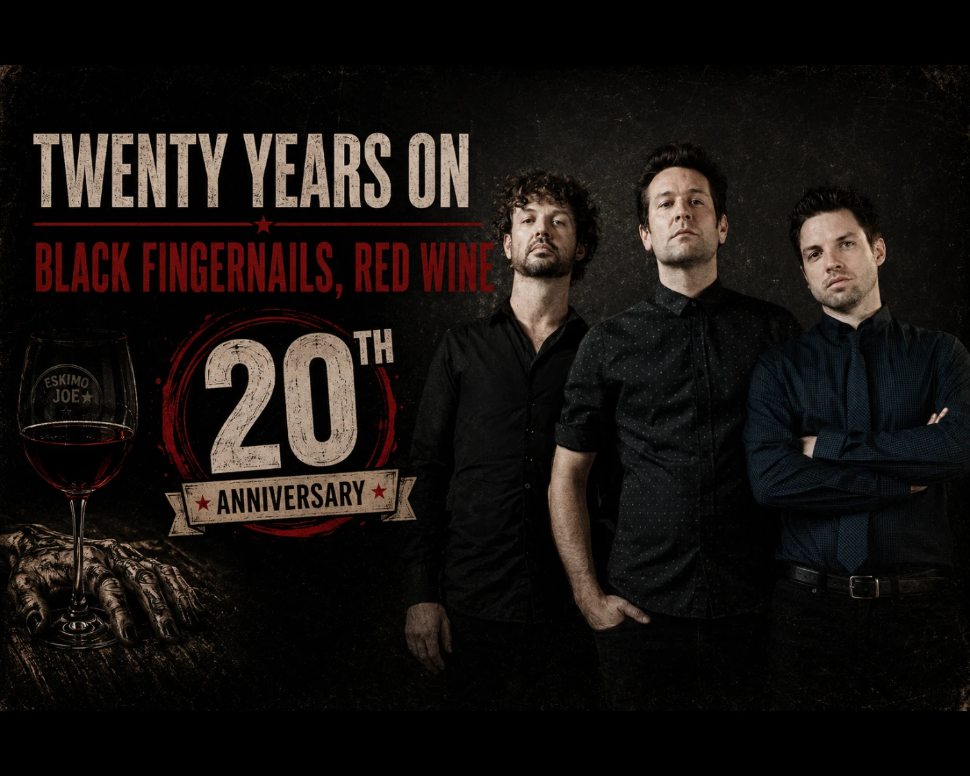 Twenty years on, and Black Fingernails, Red Wine still hits like a freight train live